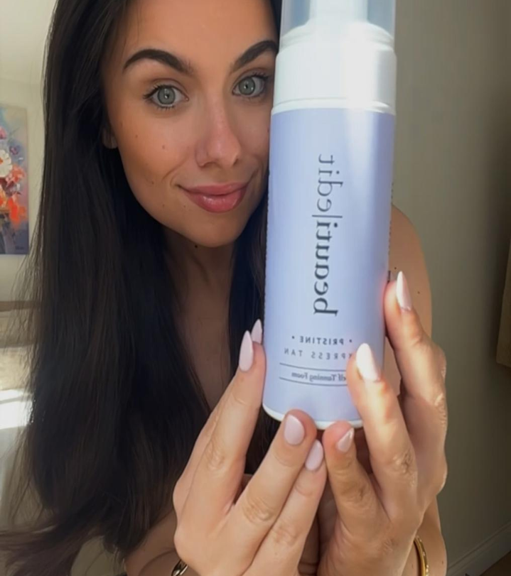 Pristine Express Self Tanning Foam | Fast-Acting Self-Tanner for a Natural Glow