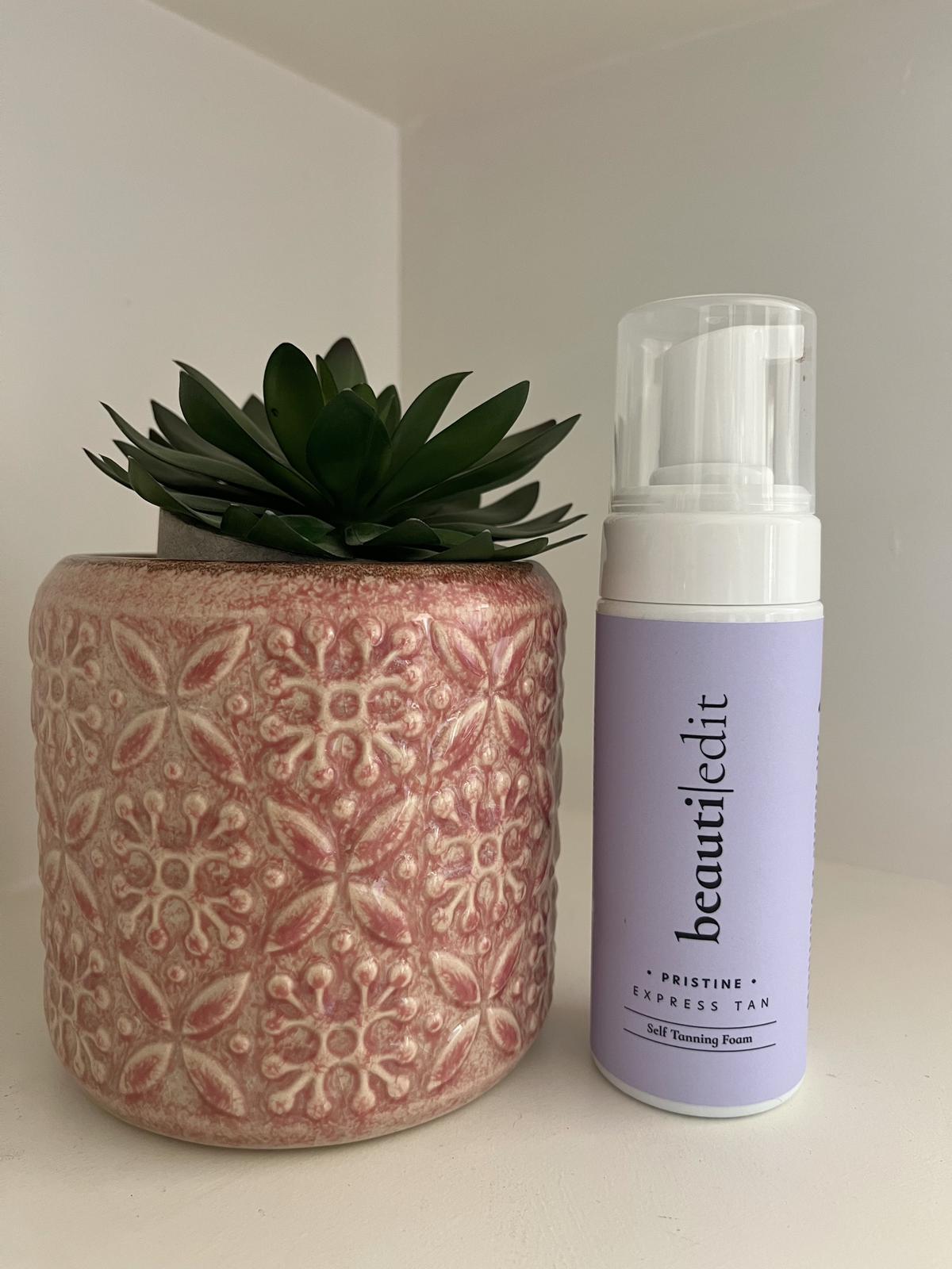 Pristine Express Self Tanning Foam | Fast-Acting Self-Tanner for a Natural Glow