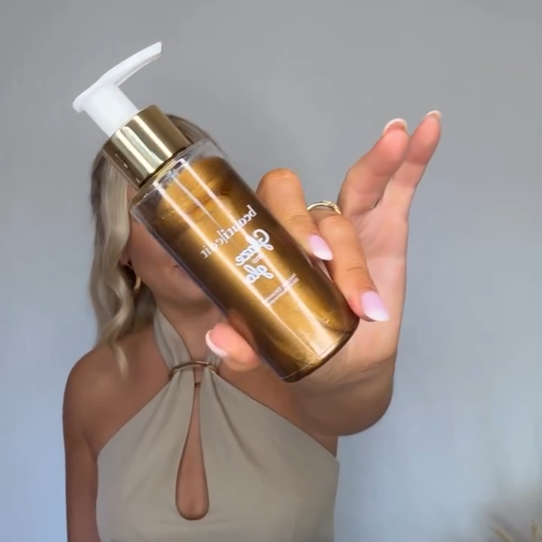 Glow Duo: Shimmer + Buff & Glow Brush