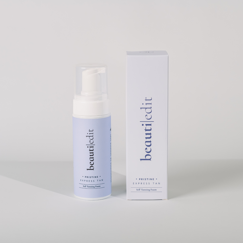 Pristine Express Self Tanning Foam | Fast-Acting Self-Tanner for a Natural Glow